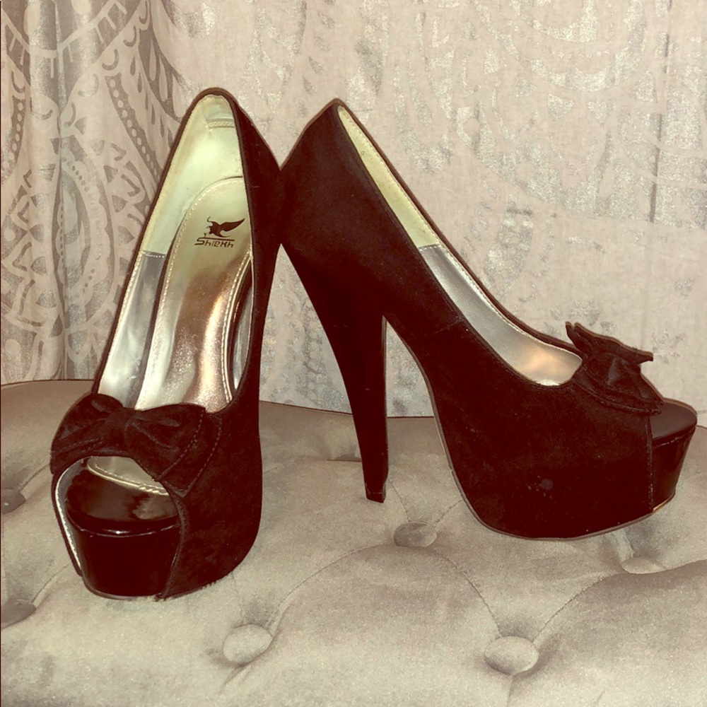 Black heels SIZE 8✨